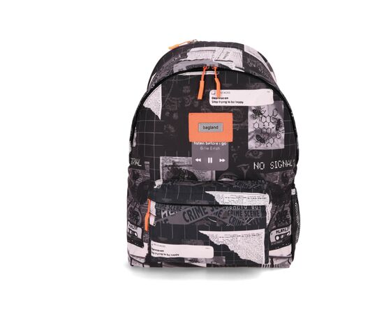 Рюкзак для ноутбука Bagland 17" Stylish XL 35L+print, whtite-black 1343 00558694 (1120220805)