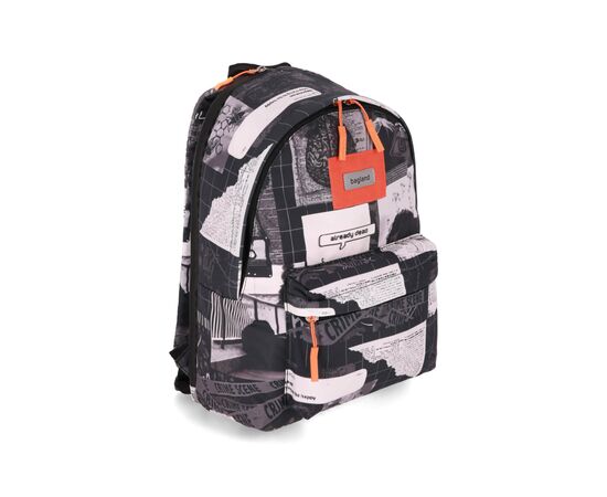 Рюкзак для ноутбука Bagland 14" Stylish M 17L+print, black-white 1343/00549694 (1118320661), изображение 2 Рюкзак для ноутбука Bagland 14" Stylish M 17L+print, black-white 1343/00549694 (1118320661), изображение 2