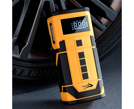 Пуско зарядное устройство Aspiring Jump 3 8000mAh Power bank 3-in-1 with inflator, compressor, car charging (JM8000PIWC), изображение 9 Пуско зарядное устройство Aspiring Jump 3 8000mAh Power bank 3-in-1 with inflator, compressor, car charging (JM8000PIWC), изображение 9