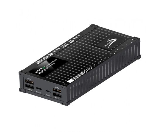 Батарея универсальная Aspiring Hit 20 20000mAh PD/22.5W (PPHT.H02), изображение 6 Батарея универсальная Aspiring Hit 20 20000mAh PD/22.5W (PPHT.H02), изображение 6