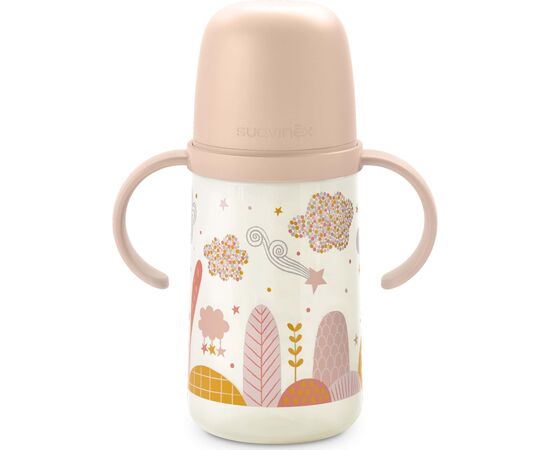 Поильник-непроливайка Suavinex Dreams з силіконовим носиком, 270 мл, +6 місяців, нюдова (308290), изображение 2