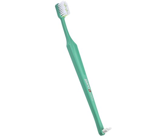 Зубная щетка Paro Swiss Ortho Brush Ортодонтическая с монопучковой насадкой Мягкая Зеленая (7.747/3)