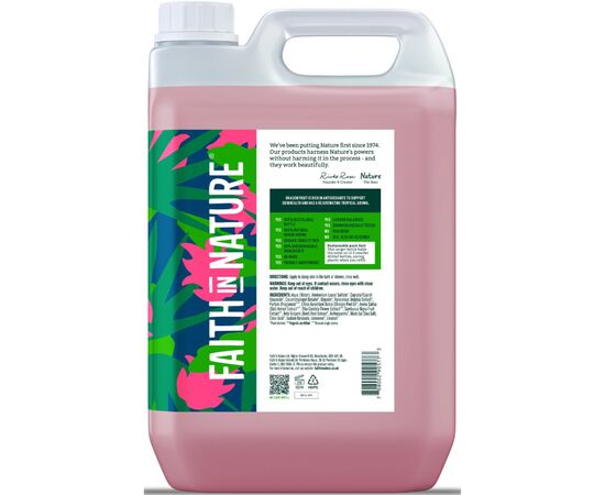 Гель для душа Faith in Nature Натуральный С фруктом дракона 5 л (708002905773), изображение 2 Гель для душа Faith in Nature Натуральный С фруктом дракона 5 л (708002905773), изображение 2