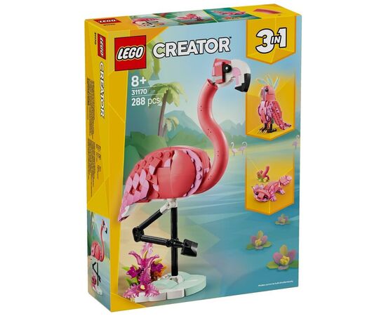 Конструктор LEGO Creator Дикие животные: розовый фламинго (31170)