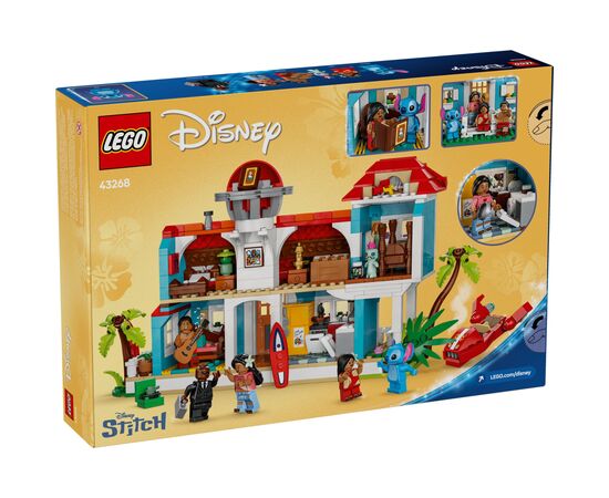 Конструктор LEGO Disney Classic Пляжный дом Лило и Стич (43268), изображение 6 Конструктор LEGO Disney Classic Пляжный дом Лило и Стич (43268), изображение 6
