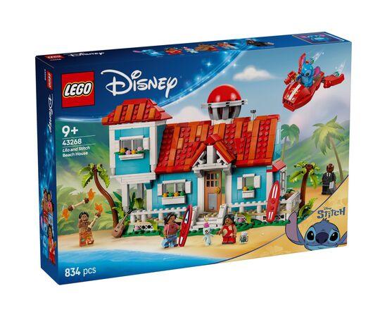 Конструктор LEGO Disney Classic Пляжный дом Лило и Стич (43268)