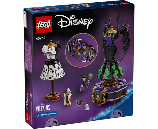 Конструктор LEGO Disney Classic Платья Малефисенты и Лютеллы де Виль (43262), изображение 6 Конструктор LEGO Disney Classic Платья Малефисенты и Лютеллы де Виль (43262), изображение 6