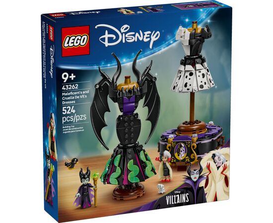 Конструктор LEGO Disney Classic Платья Малефисенты и Лютеллы де Виль (43262)