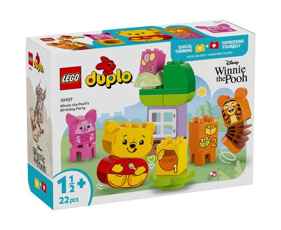 Конструктор LEGO DUPLO Disney День рождения Винни Пуха (10457)