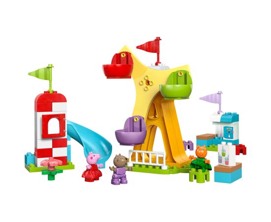 Конструктор LEGO DUPLO Peppa Pig Ярмарок розваг (10453), зображення 2 Конструктор LEGO DUPLO Peppa Pig Ярмарок розваг (10453), зображення 2