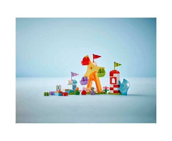 Конструктор LEGO DUPLO Peppa Pig Ярмарок розваг (10453), зображення 6 Конструктор LEGO DUPLO Peppa Pig Ярмарок розваг (10453), зображення 6