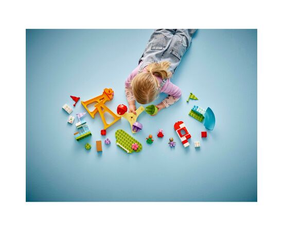 Конструктор LEGO DUPLO Peppa Pig Ярмарок розваг (10453), зображення 7 Конструктор LEGO DUPLO Peppa Pig Ярмарок розваг (10453), зображення 7