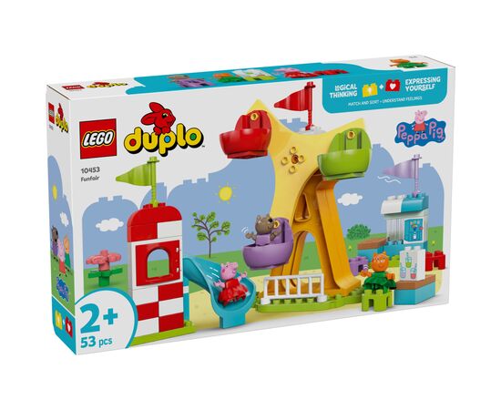 Конструктор LEGO DUPLO Peppa Pig Ярмарок розваг (10453)