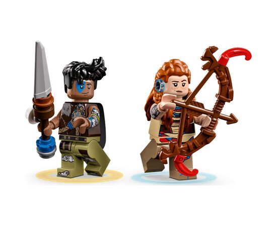 Конструктор LEGO Horizon Aloy і Varl проти Shell-Walker і Sawtooth (77037), зображення 4 Конструктор LEGO Horizon Aloy і Varl проти Shell-Walker і Sawtooth (77037), зображення 4