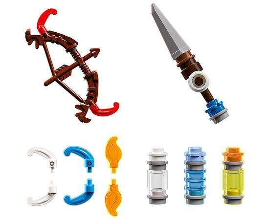 Конструктор LEGO Horizon Aloy і Varl проти Shell-Walker і Sawtooth (77037), зображення 5 Конструктор LEGO Horizon Aloy і Varl проти Shell-Walker і Sawtooth (77037), зображення 5