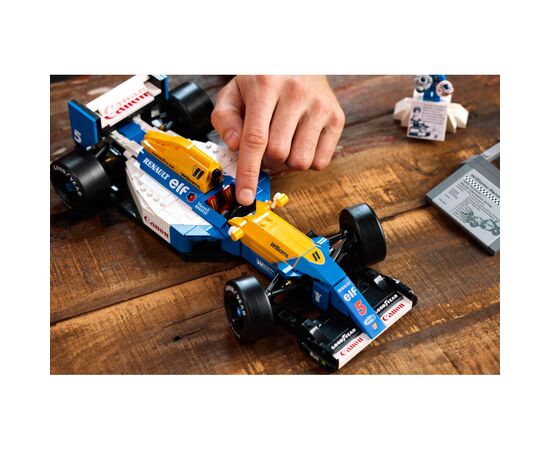 Конструктор LEGO Icons Williams Racing FW14B і Найджел Менселл (10353), зображення 11 Конструктор LEGO Icons Williams Racing FW14B і Найджел Менселл (10353), зображення 11