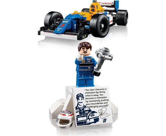 Конструктор LEGO Icons Williams Racing FW14B і Найджел Менселл (10353), зображення 8 Конструктор LEGO Icons Williams Racing FW14B і Найджел Менселл (10353), зображення 8