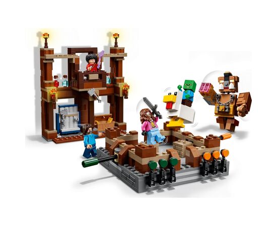 Конструктор LEGO Minecraft Бійцівський ринг у лісовому маєтку (21272), зображення 3 Конструктор LEGO Minecraft Бійцівський ринг у лісовому маєтку (21272), зображення 3