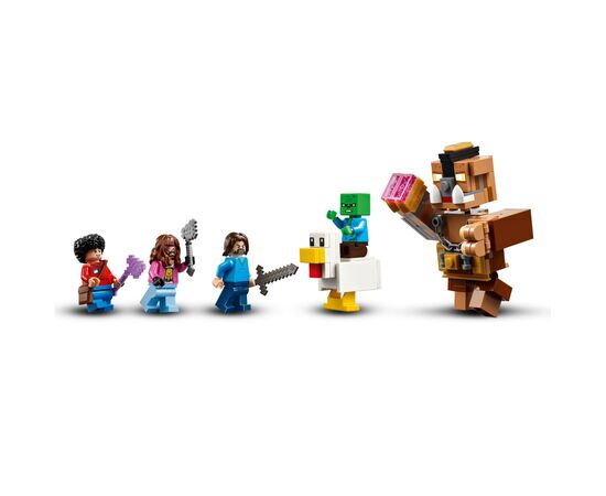 Конструктор LEGO Minecraft Бійцівський ринг у лісовому маєтку (21272), зображення 4 Конструктор LEGO Minecraft Бійцівський ринг у лісовому маєтку (21272), зображення 4