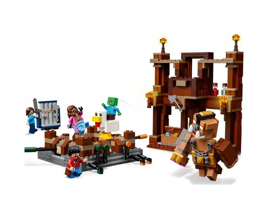 Конструктор LEGO Minecraft Бійцівський ринг у лісовому маєтку (21272), зображення 6 Конструктор LEGO Minecraft Бійцівський ринг у лісовому маєтку (21272), зображення 6