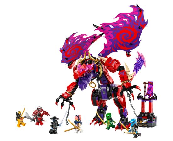 Конструктор LEGO Ninjago Громовержець Дракон Хаосу (71832), зображення 2 Конструктор LEGO Ninjago Громовержець Дракон Хаосу (71832), зображення 2