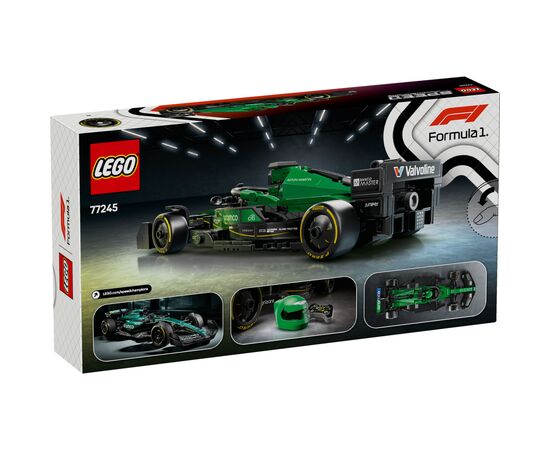 Конструктор LEGO Speed Champions Автомобиль для гонок Aston Martin Aramco F1® AMR24 (77245), изображение 7 Конструктор LEGO Speed Champions Автомобиль для гонок Aston Martin Aramco F1® AMR24 (77245), изображение 7