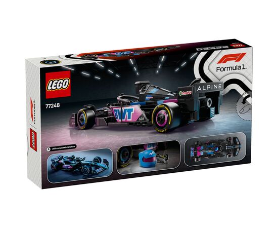 Конструктор LEGO Speed Champions Автомобіль для перегонів BWT Alpine F1® Team A524 (77248), зображення 7 Конструктор LEGO Speed Champions Автомобіль для перегонів BWT Alpine F1® Team A524 (77248), зображення 7