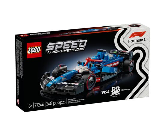 Конструктор LEGO Speed Champions Автомобиль для гонок F1 Visa Cash RB VCARB 01 (77246)