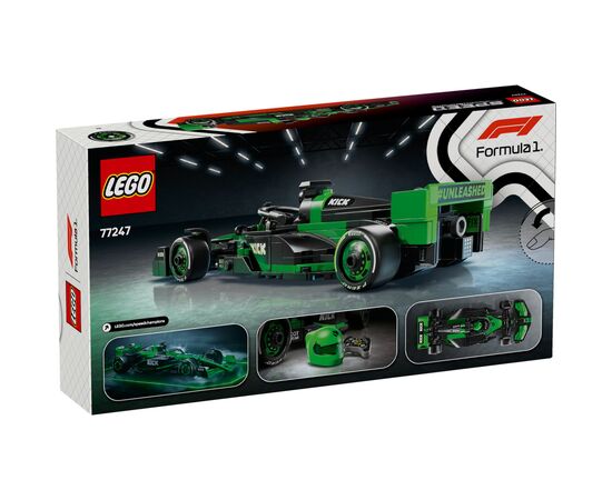 Конструктор LEGO Speed Champions Автомобиль для гонок KICK Sauber F1 Team C44 (77247), изображение 7 Конструктор LEGO Speed Champions Автомобиль для гонок KICK Sauber F1 Team C44 (77247), изображение 7