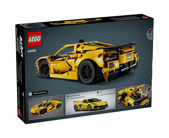 Конструктор LEGO Technic Chevrolet Corvette Stingray (42205), зображення 7 Конструктор LEGO Technic Chevrolet Corvette Stingray (42205), зображення 7