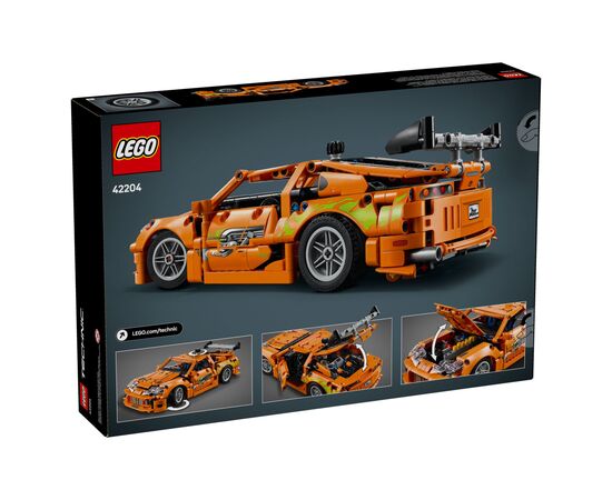 Конструктор LEGO Technic Fast and Furious Toyota Supra MK4 (42204), изображение 8 Конструктор LEGO Technic Fast and Furious Toyota Supra MK4 (42204), изображение 8
