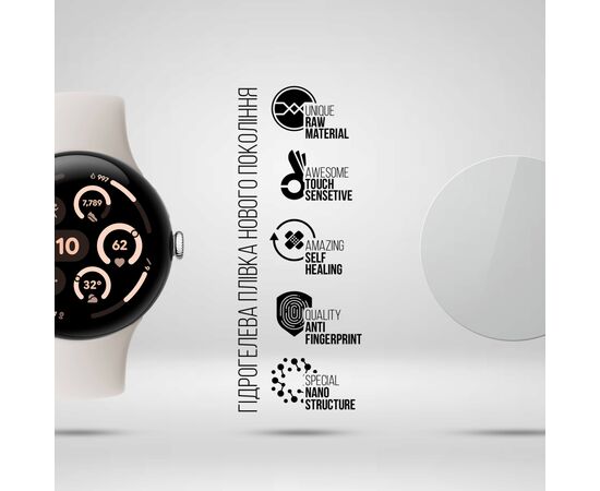 Плівка захисна Armorstandart Google Pixel Watch 3 45mm 6pcs (ARM81146), зображення 2