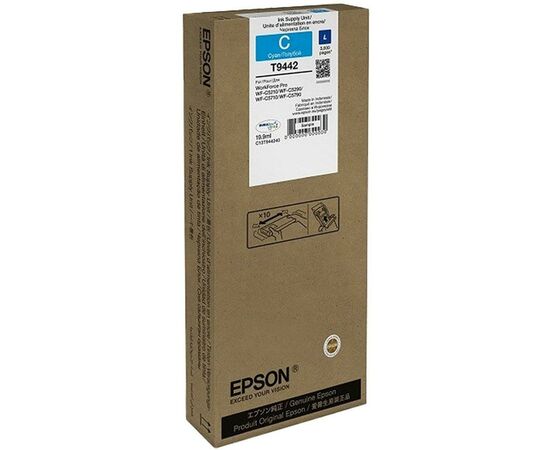 Картридж Epson WF Pro WF-C5290/C5790 Cyan L, 3K (C13T944240)
