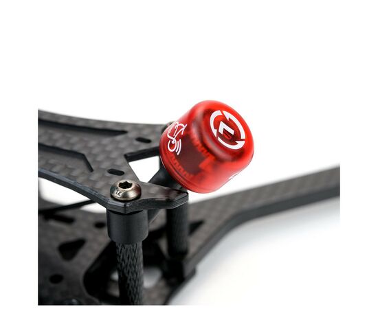 Антенна для дрона RushFPV Cherry II MMCX-JW90 RHCP Transparent Red (DC11R), изображение 2 Антенна для дрона RushFPV Cherry II MMCX-JW90 RHCP Transparent Red (DC11R), изображение 2