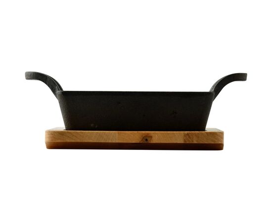 Сковорода MasterPro Foodies cook&share, 12.6x18.5 см з серверувальною дошкою (BGMP-3805-EM), изображение 3 Сковорода MasterPro Foodies cook&share, 12.6x18.5 см з серверувальною дошкою (BGMP-3805-EM), изображение 3