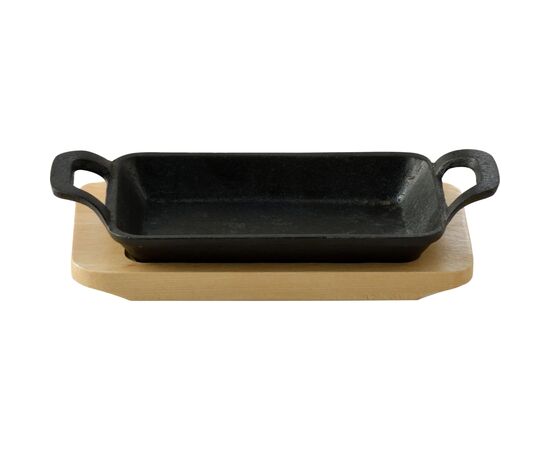Сковорода MasterPro Foodies cook&share, 17x10 см з серверувальною дошкою (BGMP-3807-EM), изображение 2 Сковорода MasterPro Foodies cook&share, 17x10 см з серверувальною дошкою (BGMP-3807-EM), изображение 2