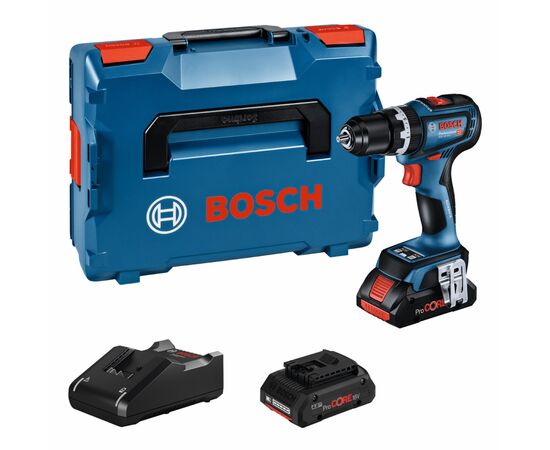 Шуруповерт Bosch GSB 18V-90 C 18В 2х4Агод 3664Нм 0-6300-2100обхв 1.2кг (0.601.9K6.104), зображення 2 Шуруповерт Bosch GSB 18V-90 C 18В 2х4Агод 3664Нм 0-6300-2100обхв 1.2кг (0.601.9K6.104), зображення 2