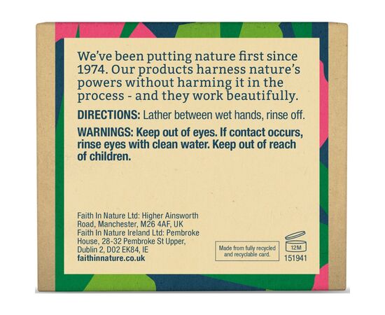 Твердое мыло Faith in Nature Натуральное С фруктом дракона 100 г (708002305764), изображение 2 Твердое мыло Faith in Nature Натуральное С фруктом дракона 100 г (708002305764), изображение 2