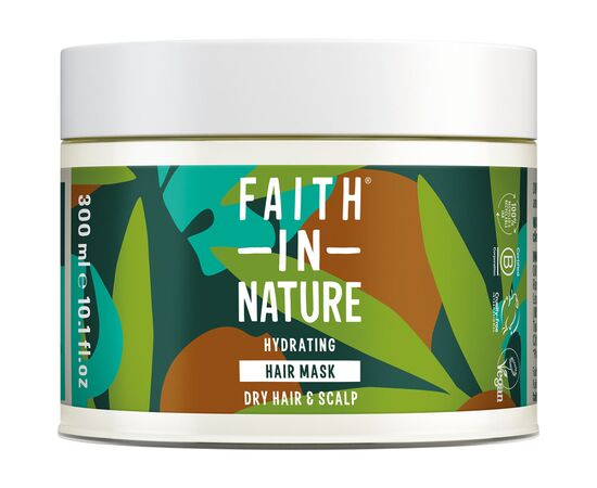 Маска для волос Faith in Nature Натуральная С кокосом и ши 300 мл (708002307782)
