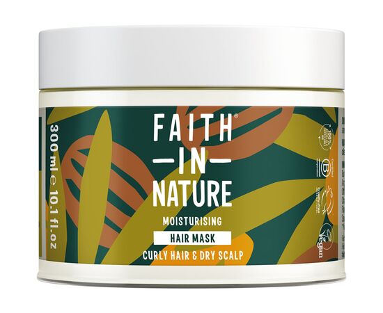 Маска для волосся Faith in Nature Натуральна З ши та арганою 300 мл (708002307683)