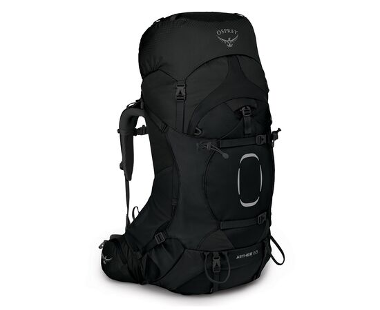 Рюкзак туристичний Osprey Aether 65 black - S/M - чорний (009.2404)