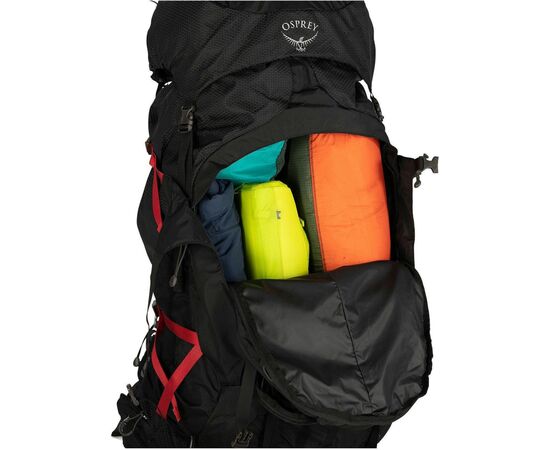 Рюкзак туристичний Osprey Aether Plus 100 black - S/M - чорний (009.2426), зображення 7 Рюкзак туристичний Osprey Aether Plus 100 black - S/M - чорний (009.2426), зображення 7