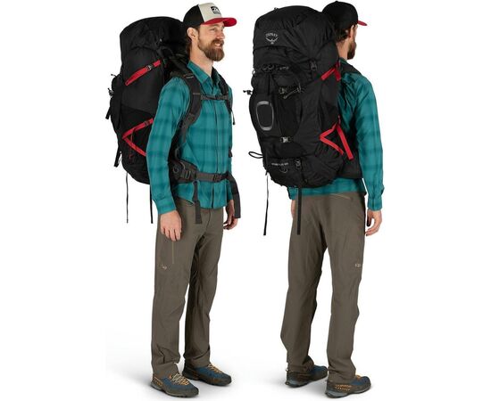 Рюкзак туристичний Osprey Aether Plus 100 black - S/M - чорний (009.2426), зображення 8 Рюкзак туристичний Osprey Aether Plus 100 black - S/M - чорний (009.2426), зображення 8