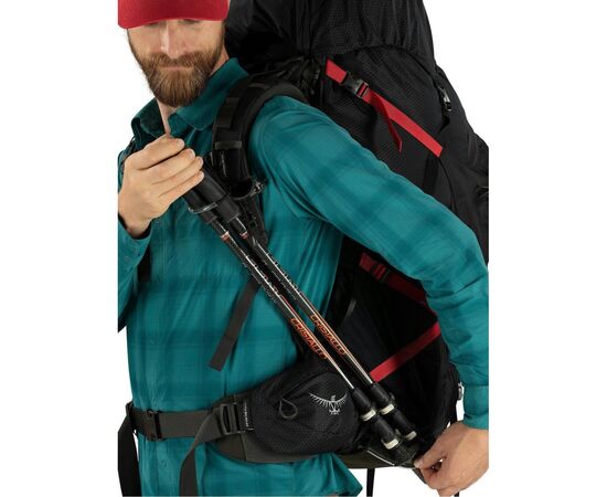 Рюкзак туристичний Osprey Aether Plus 100 black - S/M - чорний (009.2426), зображення 9 Рюкзак туристичний Osprey Aether Plus 100 black - S/M - чорний (009.2426), зображення 9
