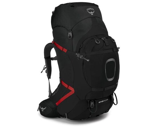 Рюкзак туристичний Osprey Aether Plus 100 black - S/M - чорний (009.2426)