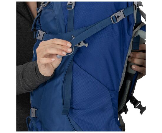Рюкзак туристичний Osprey Ariel 65 ceramic blue - XS/S - синій (009.2412), зображення 6 Рюкзак туристичний Osprey Ariel 65 ceramic blue - XS/S - синій (009.2412), зображення 6