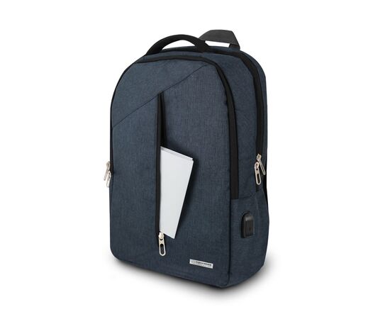 Рюкзак для ноутбука Esperanza 15.6" TARANTO, gray (ET196), зображення 3 Рюкзак для ноутбука Esperanza 15.6" TARANTO, gray (ET196), зображення 3