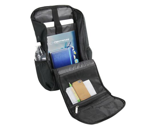 Рюкзак для ноутбука Esperanza 15.6" TRAPANI, black (ET199), изображение 6 Рюкзак для ноутбука Esperanza 15.6" TRAPANI, black (ET199), изображение 6