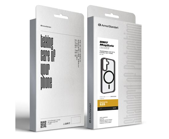 Чохол до мобільного телефона Armorstandart Unit MagSafe Samsung S25 Black (ARM82260), зображення 6