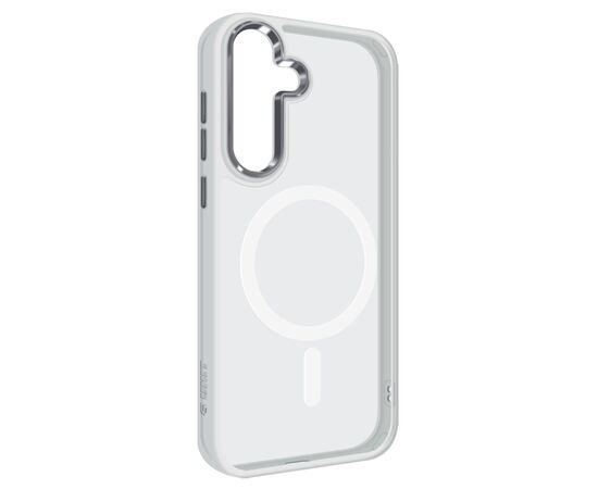 Чохол до мобільного телефона Armorstandart Unit MagSafe Samsung S25 Plus Matte Clear Silver (ARM82264)